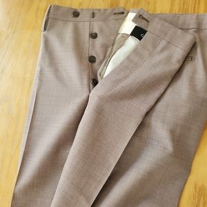 Gucci Wool/Mohair Trousers 56 R Gray XL